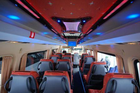 Mikroautobusu noma Rīgā Mercedes-Benz Sprinter 9, 14, 16, 17, 20 sēdvietas, Iveco 23 sēdvietas